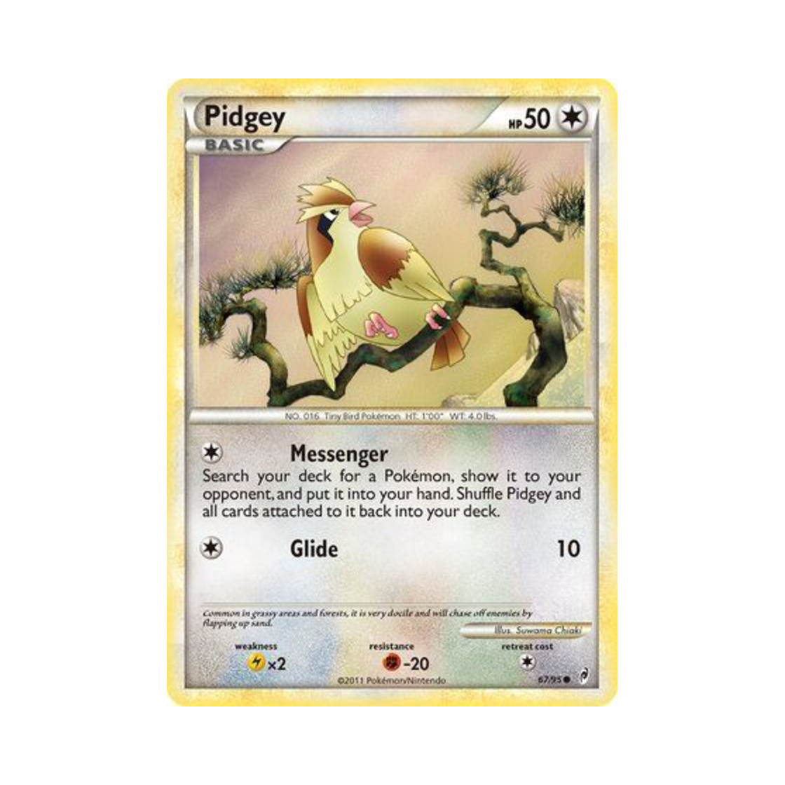 포켓몬 TCG 구구 C 콜 오브 레전즈 (영문판)(Pokemon TCG Pidgey C Call of Legends (English Ver.)) - 1