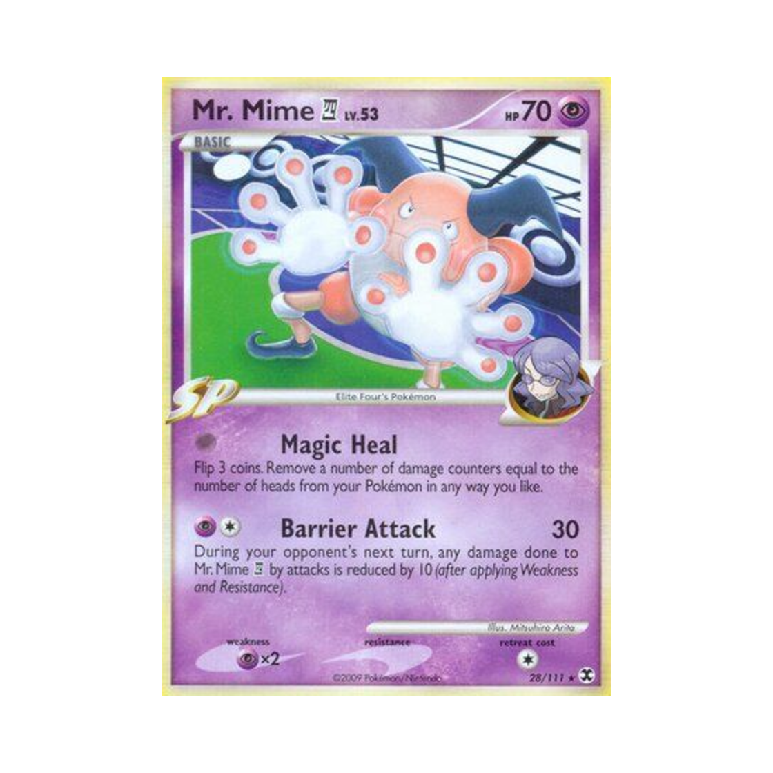 포켓몬 TCG 마임맨 E4 R 라이징 라이벌스 (영문판)(Pokemon TCG Mr. Mime E4 R Rising Rivals (English Ver.)) - 1