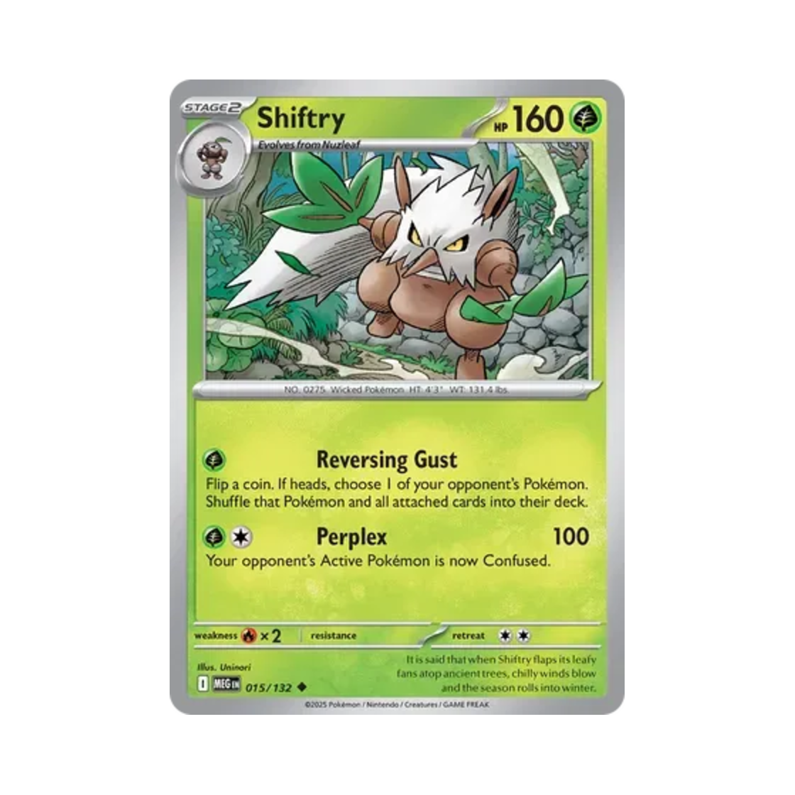 포켓몬 TCG 다탱구 U 메가 에볼루션 (영문판)(Pokemon TCG Shiftry U Mega Evolution (English Ver.))