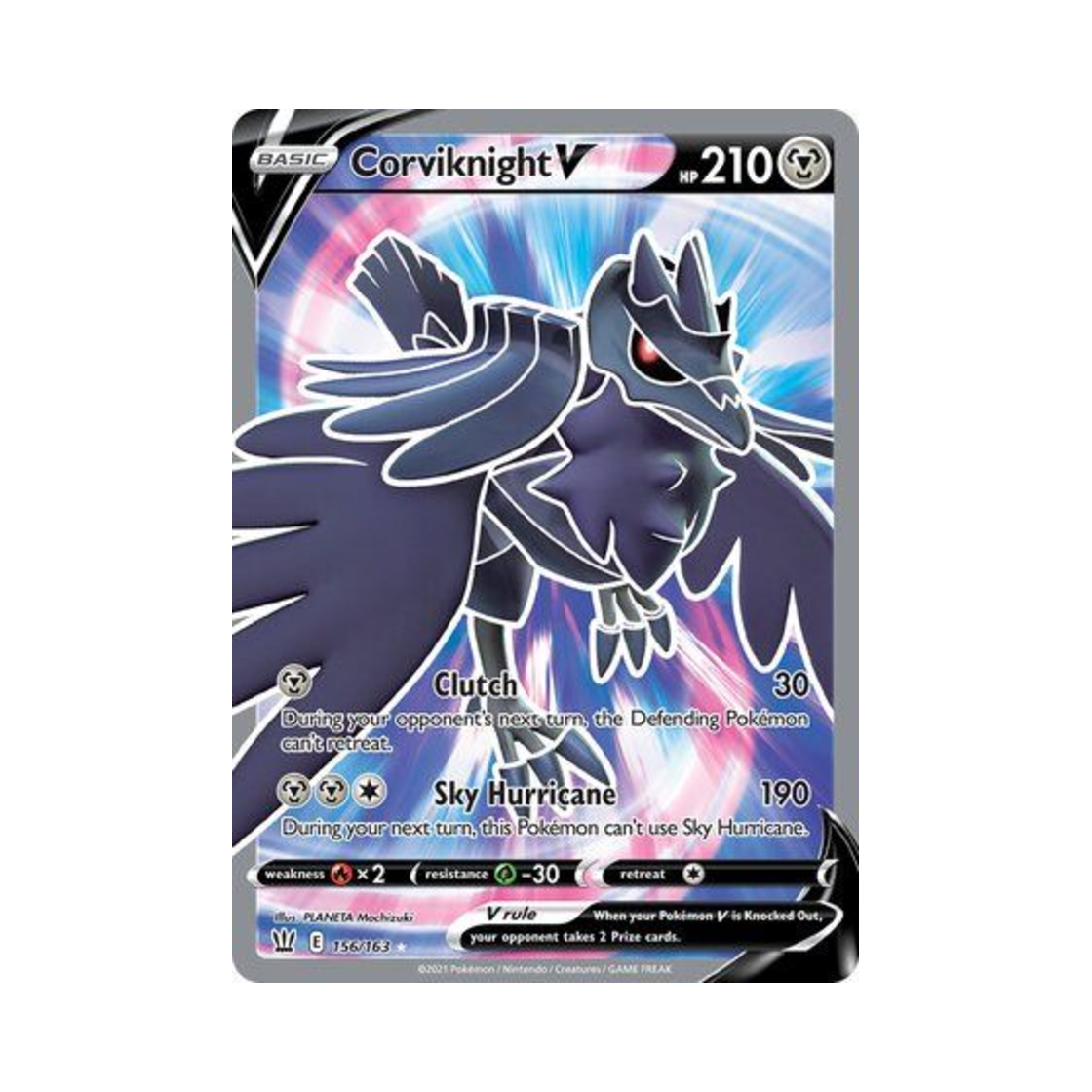 포켓몬 TCG 아머까오 V RU 배틀 스타일즈 (영문판)(Pokemon TCG Corviknight V RU Battle Styles (English Ver.))