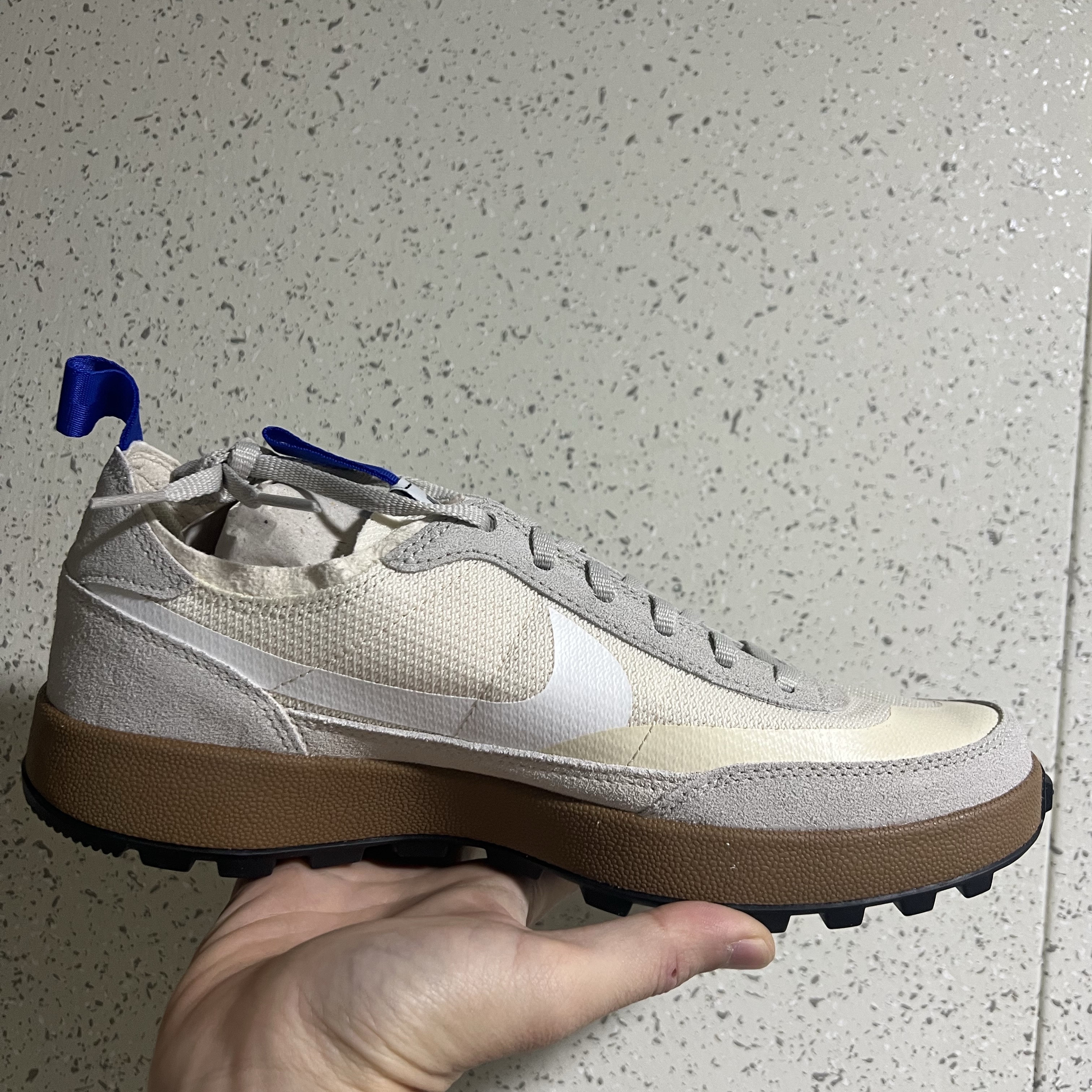 Nike x Tom Sachs General Purpose Shoe Light Cream 착용 스타일 - 2