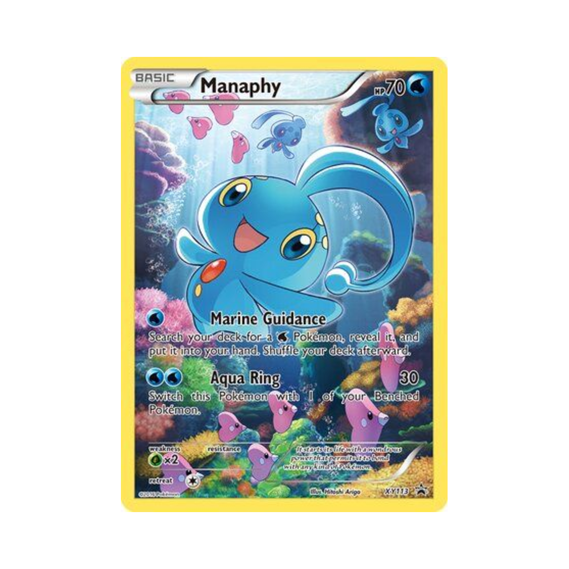포켓몬 TCG 마나피 P XY 프로모 카드 (영문판)(Pokemon TCG Manaphy P XY Promos (English Ver.))