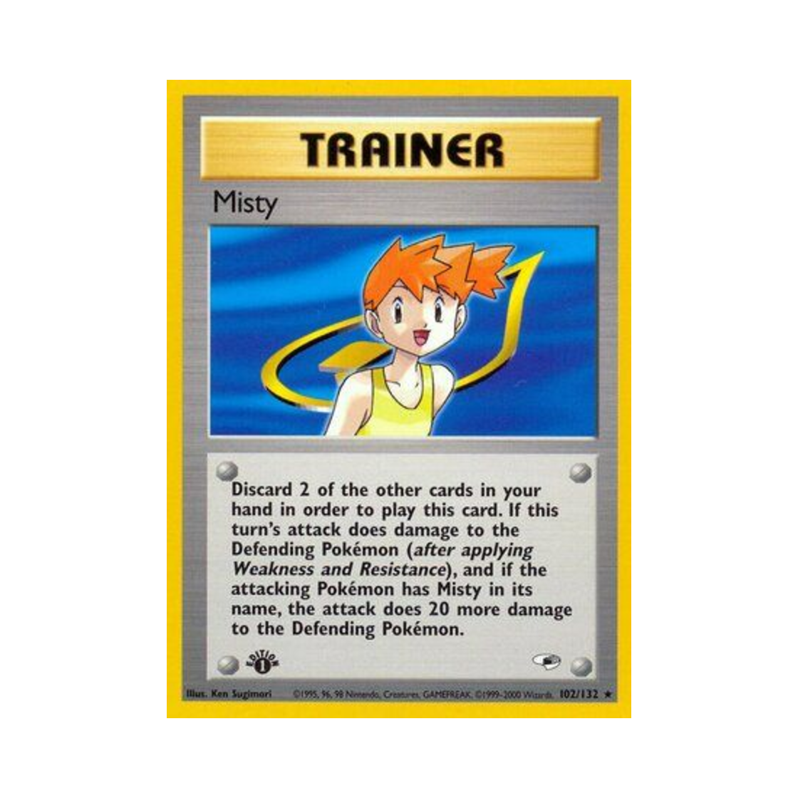 포켓몬 TCG 이슬 R 짐 히어로즈 (영문판)(Pokemon TCG Misty R Gym Heroes (English Ver.)) - 1