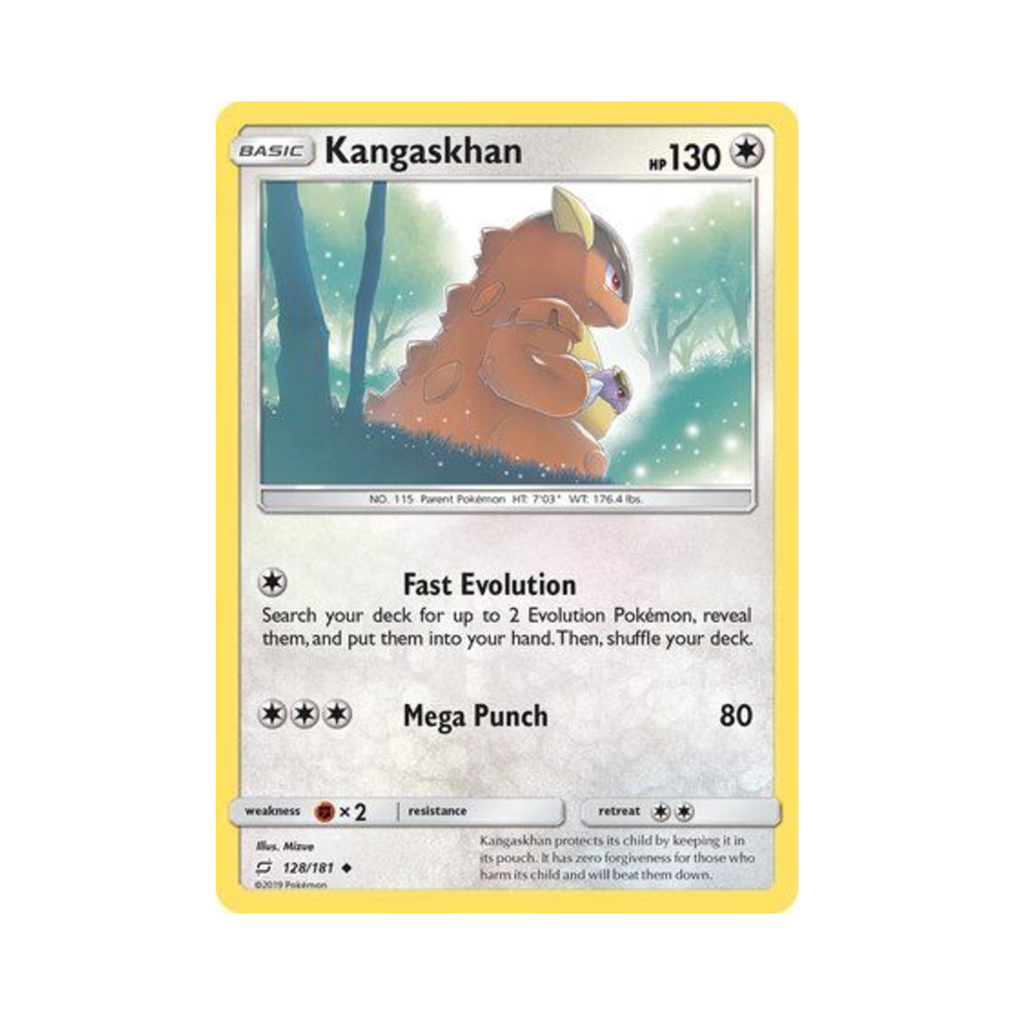 포켓몬 TCG 캥카 U 팀업 (영문판)(Pokemon TCG Kangaskhan U Team Up (English Ver.)) - 1
