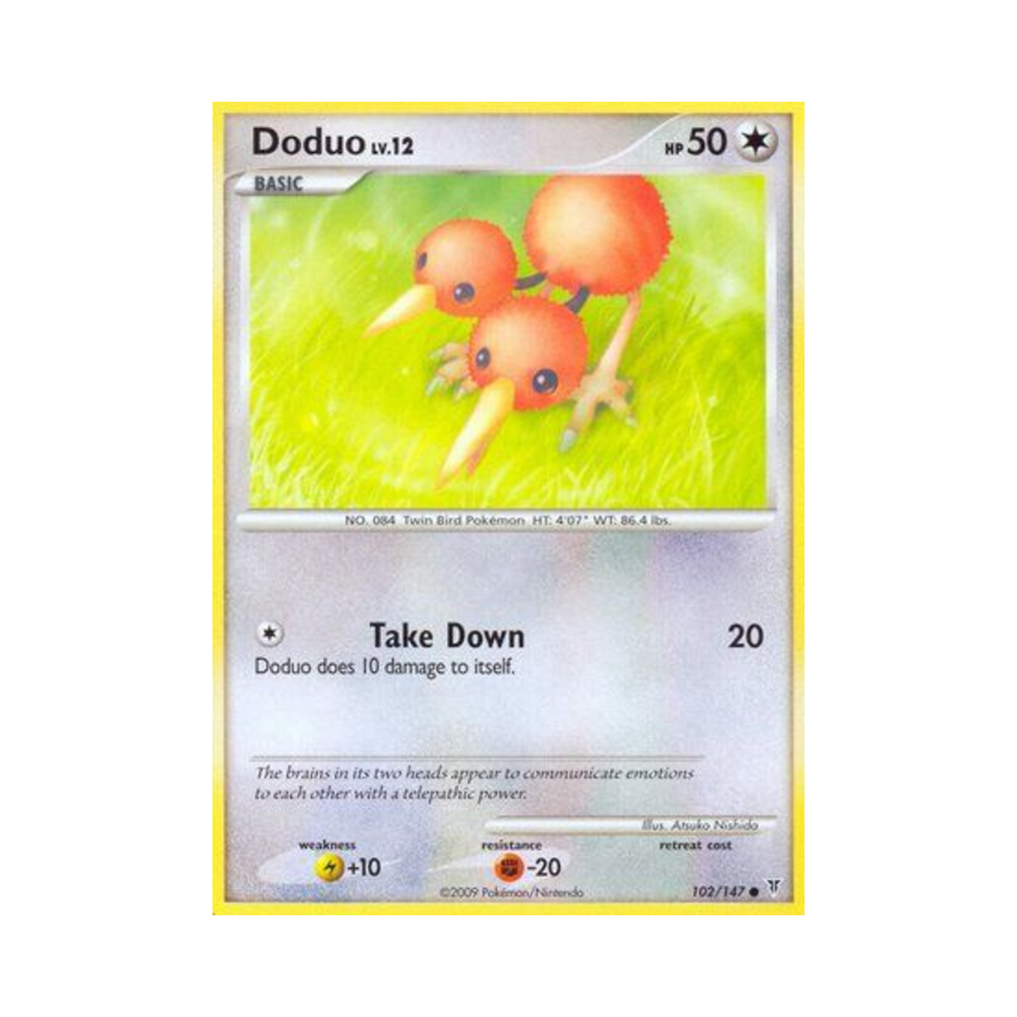 포켓몬 TCG 두두 C 슈프림 빅터스 (영문판)(Pokemon TCG Doduo C Supreme Victors (English Ver.)) - 1