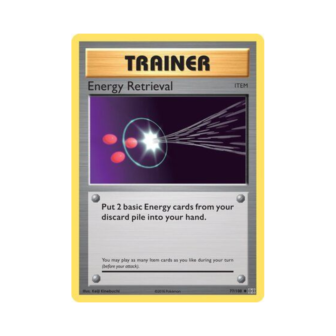 포켓몬 TCG 에너지 회수 U 에볼루션즈 (영문판)(Pokemon TCG Energy Retrieval U Evolutions (English Ver.))