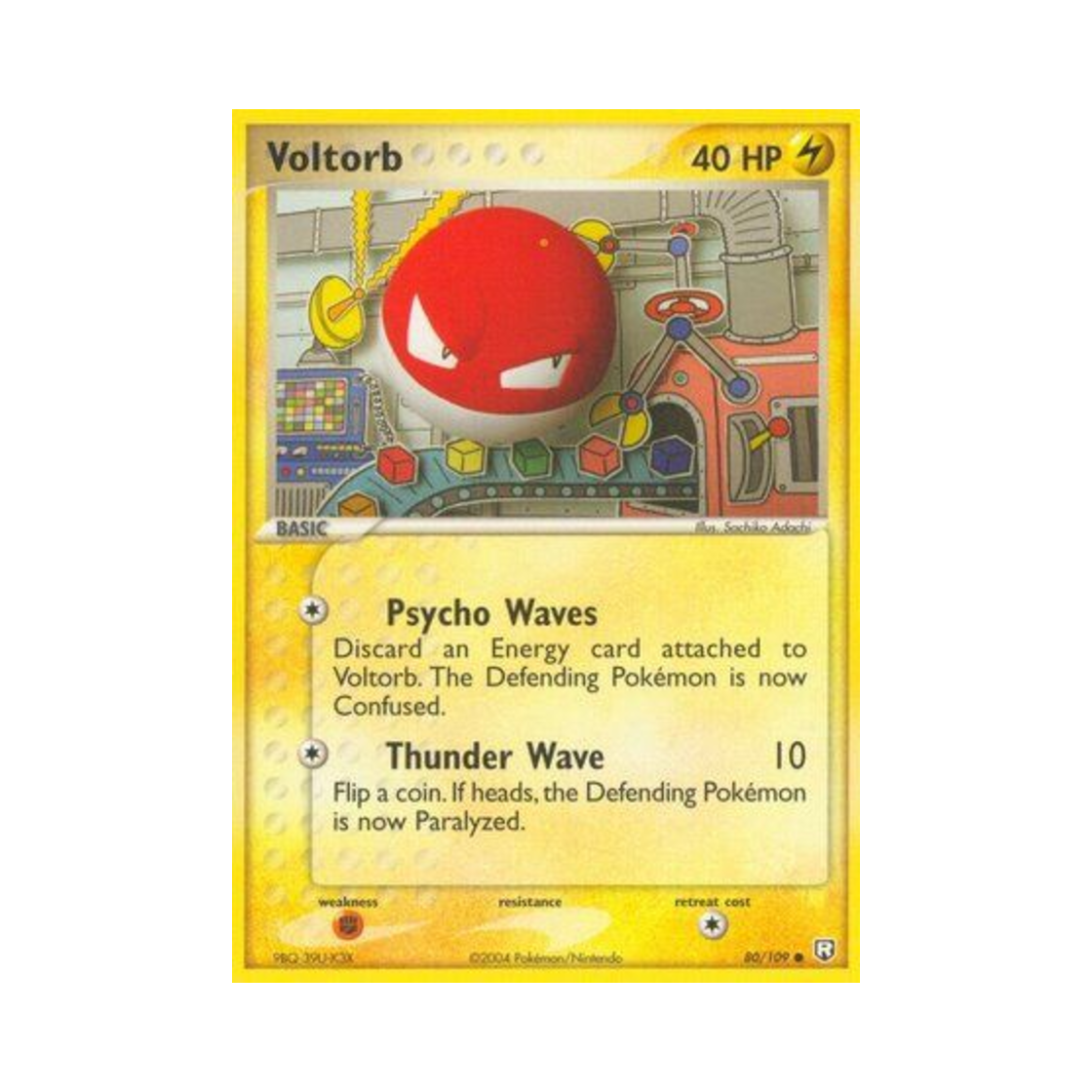 포켓몬 TCG 찌리리공 C EX 로켓단 리턴즈 (영문판)(Pokemon TCG Voltorb C EX Team Rocket Returns (English Ver.))