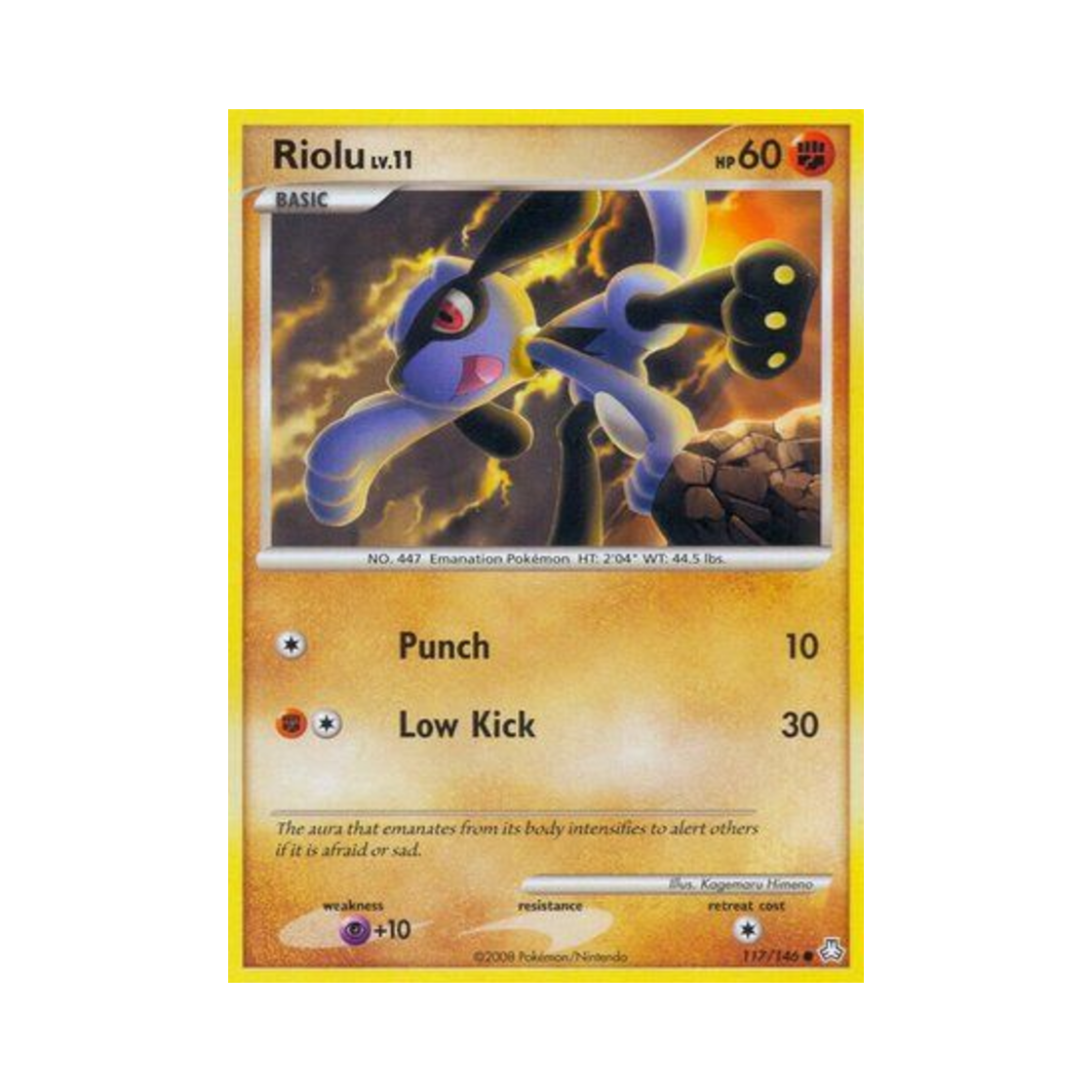 포켓몬 TCG 리오르 C 레전드 어웨이크드 (영문판)(Pokemon TCG Riolu C Legends Awakened (English Ver.)) - 1
