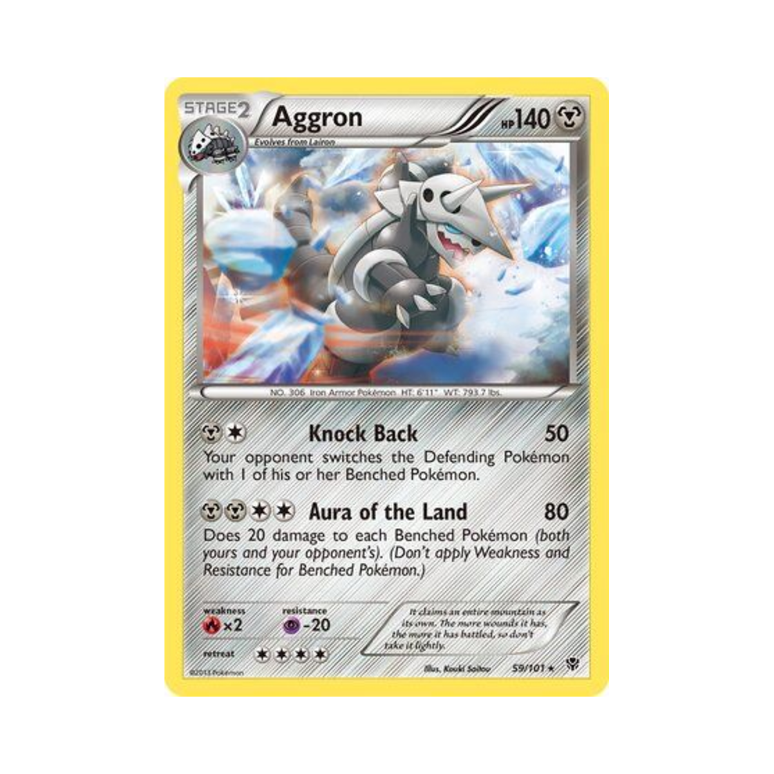 포켓몬 TCG 보스로라 R 플라스마 블라스트 (영문판)(Pokemon TCG Aggron R Plasma Blast (English Ver.)) - 1