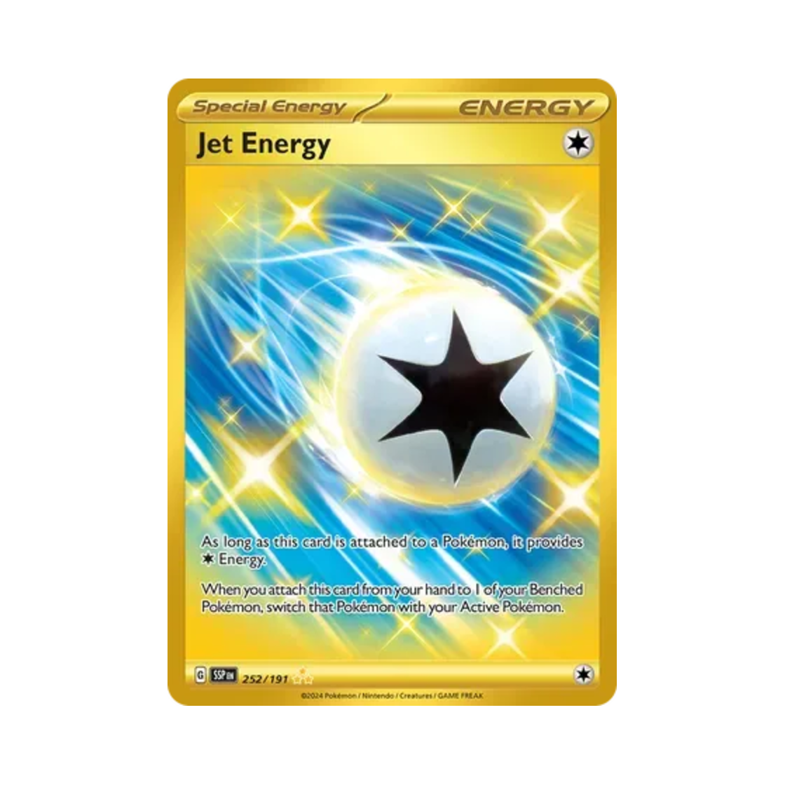 포켓몬 TCG 제트 에너지 HR 서징 스파크 (영문판)(Pokemon TCG Jet Energy HR Surging Sparks (English Ver.))