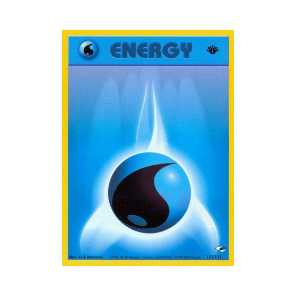 G1132/132 Pokemon TCG Water Energy Gym Heroes (English Ver.)