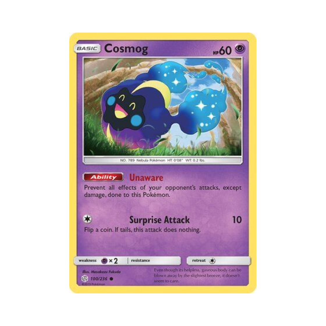 포켓몬 TCG 코스모그 C 코스믹 이클립스 (영문판)(Pokemon TCG Cosmog C Cosmic Eclipse (English Ver.)) - 1