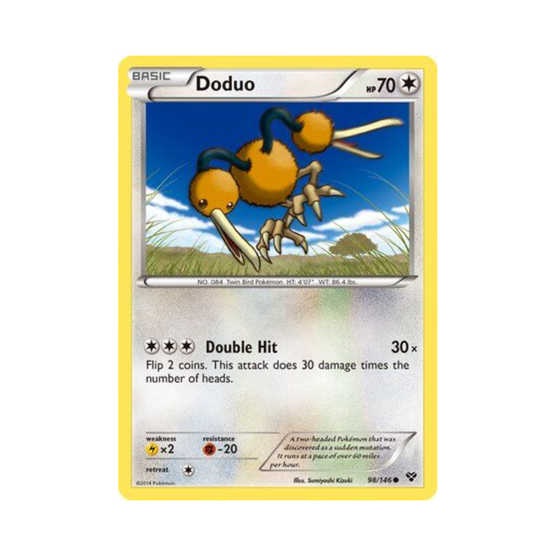 포켓몬 TCG 두두 C XY (영문판)(Pokemon TCG Doduo C XY (English Ver.)) - 1