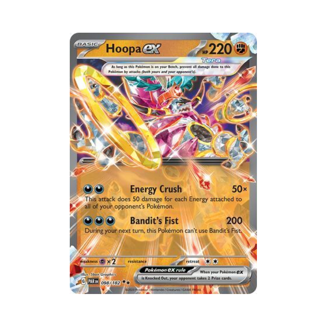 포켓몬 TCG 후파 ex DR 파라독스 리프트 (영문판)(Pokemon TCG Hoopa ex DR Paradox Rift (English Ver.))