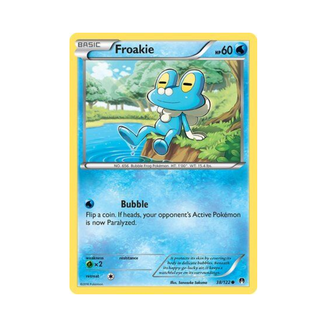 포켓몬 TCG 개구마르 C 브레이크포인트 (영문판)(Pokemon TCG Froakie C BREAKpoint (English Ver.)) - 1