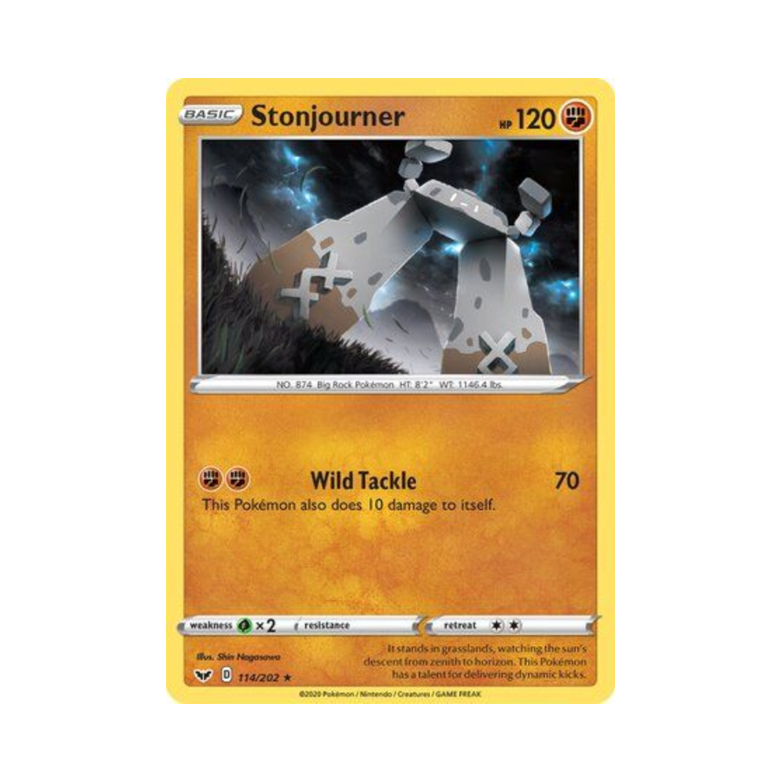 포켓몬 TCG 돌헨진 R 소드 & 실드 (영문판)(Pokemon TCG Stonjourner R Sword & Shield (English Ver.)) - 1