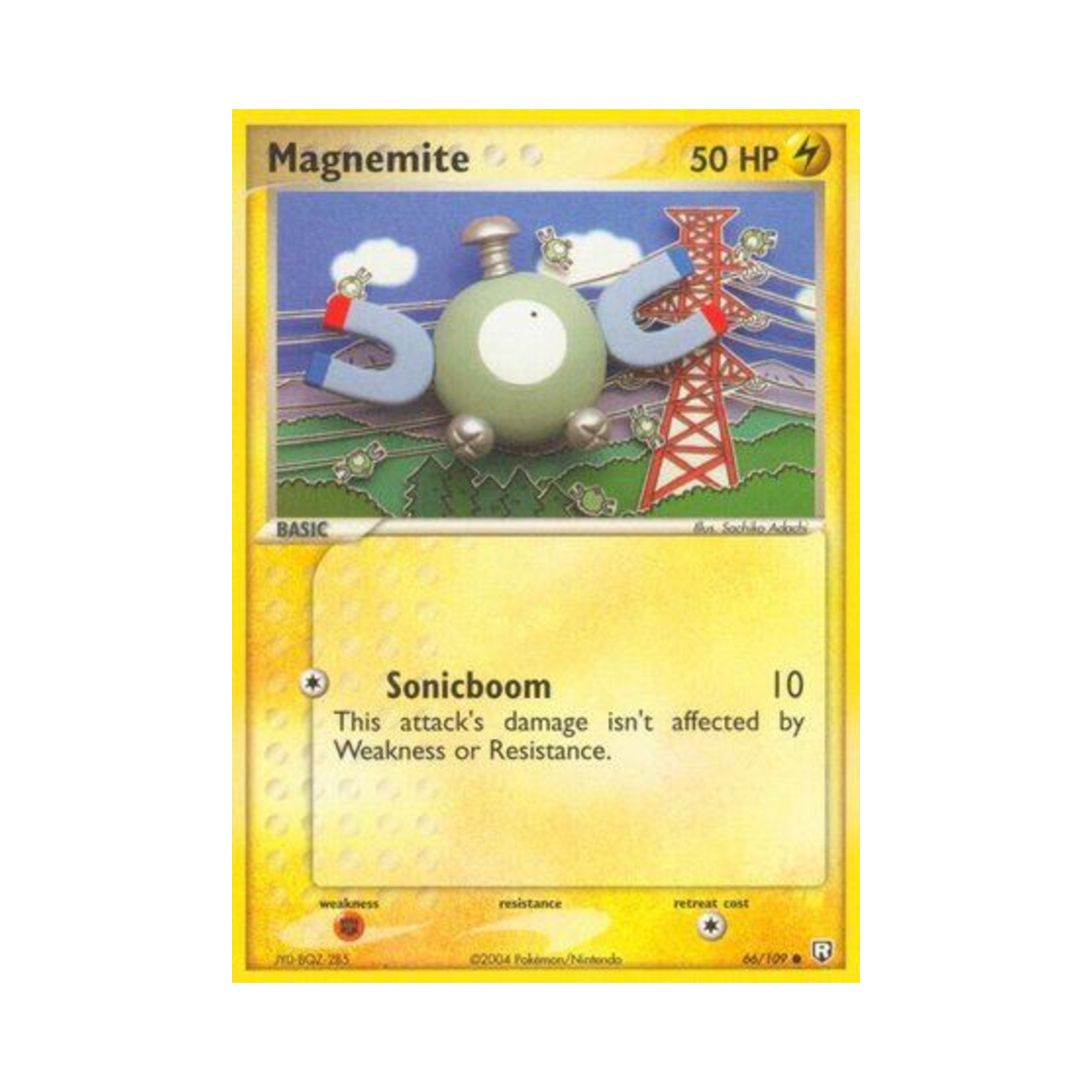 포켓몬 TCG 코일 C EX 로켓단 리턴즈 (영문판)(Pokemon TCG Magnemite C EX Team Rocket Returns (English Ver.))
