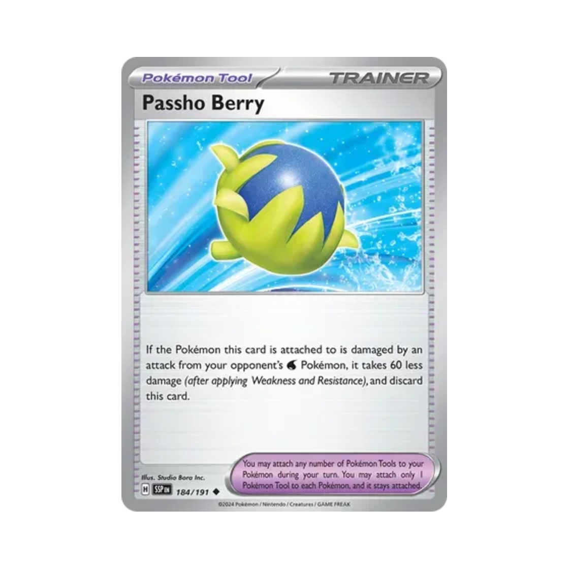 포켓몬 TCG 꼬시개열매 U 서징 스파크 (영문판)(Pokemon TCG Passho Berry U Surging Sparks (English Ver.)) - 1