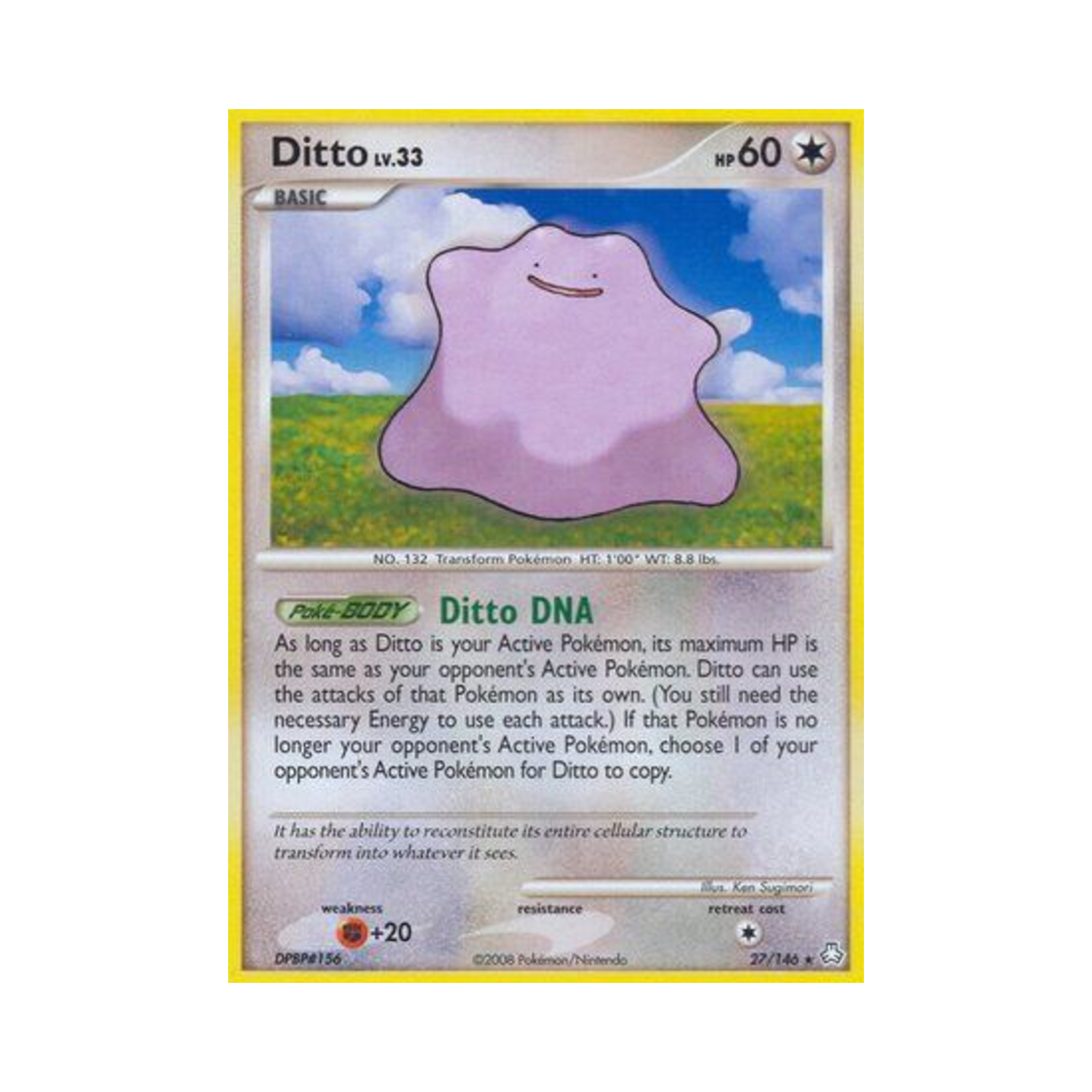 포켓몬 TCG 메타몽 R 레전드 어웨이크드 (영문판)(Pokemon TCG Ditto R Legends Awakened (English Ver.))