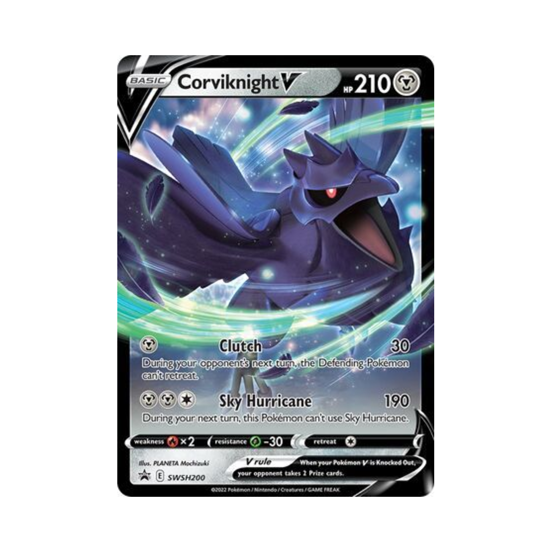 포켓몬 TCG 아머까오 V P 소드 & 실드 프로모카드 (영문판)(Pokemon TCG Corviknight V P Sword & Shield Promos (English Ver.))