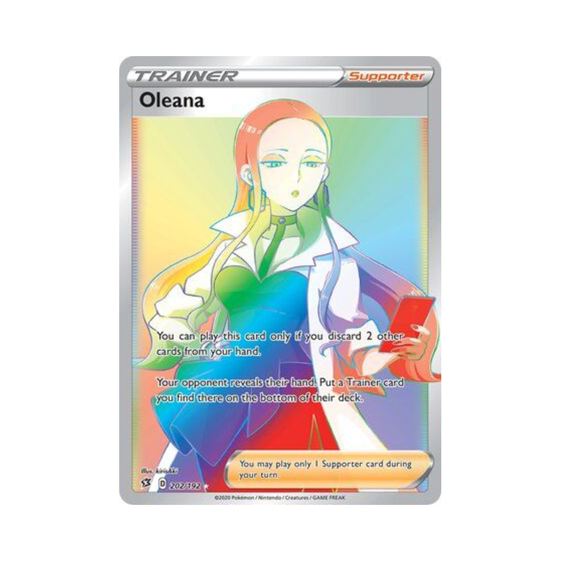 포켓몬 TCG 올리브 RR 레벌 크래시 (영문판)(Pokemon TCG Oleana RR Rebel Clash (English Ver.)) - 1