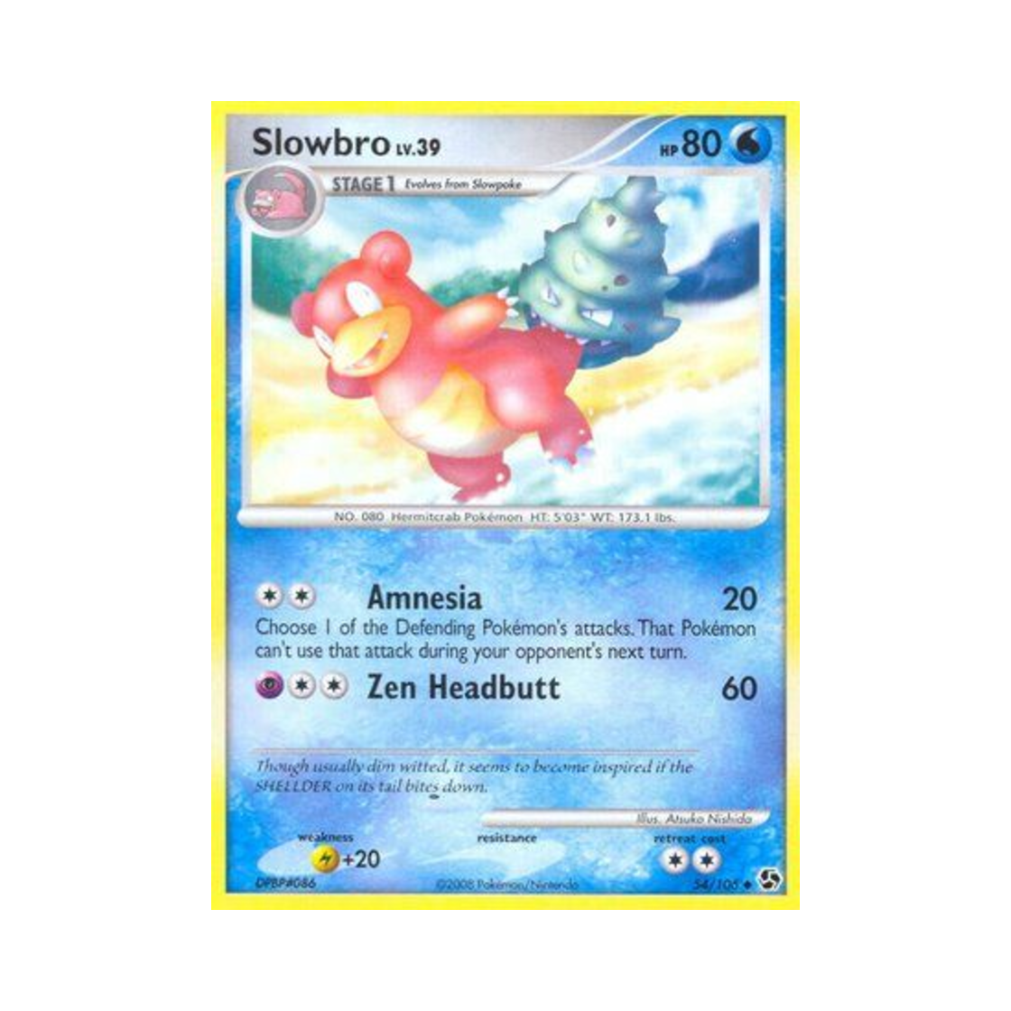 포켓몬 TCG 야도란 U 그레이트 인카운터스 (영문판)(Pokemon TCG Slowbro U Great Encounters (English Ver.)) - 1