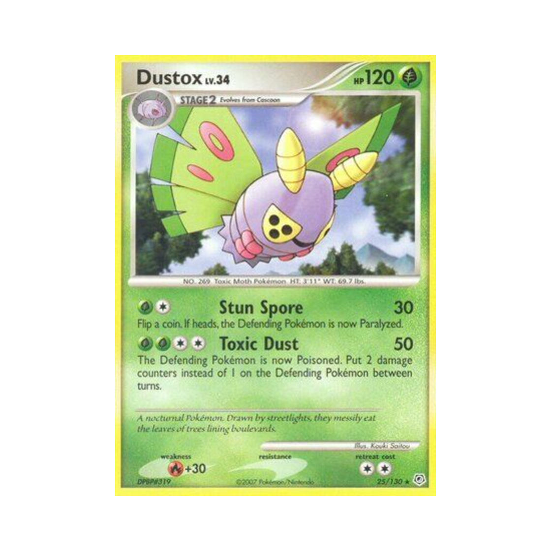 포켓몬 TCG 독케일 R 다이아몬드 & 펄 (영문판)(Pokemon TCG Dustox R Diamond & Pearl (English Ver.)) - 1