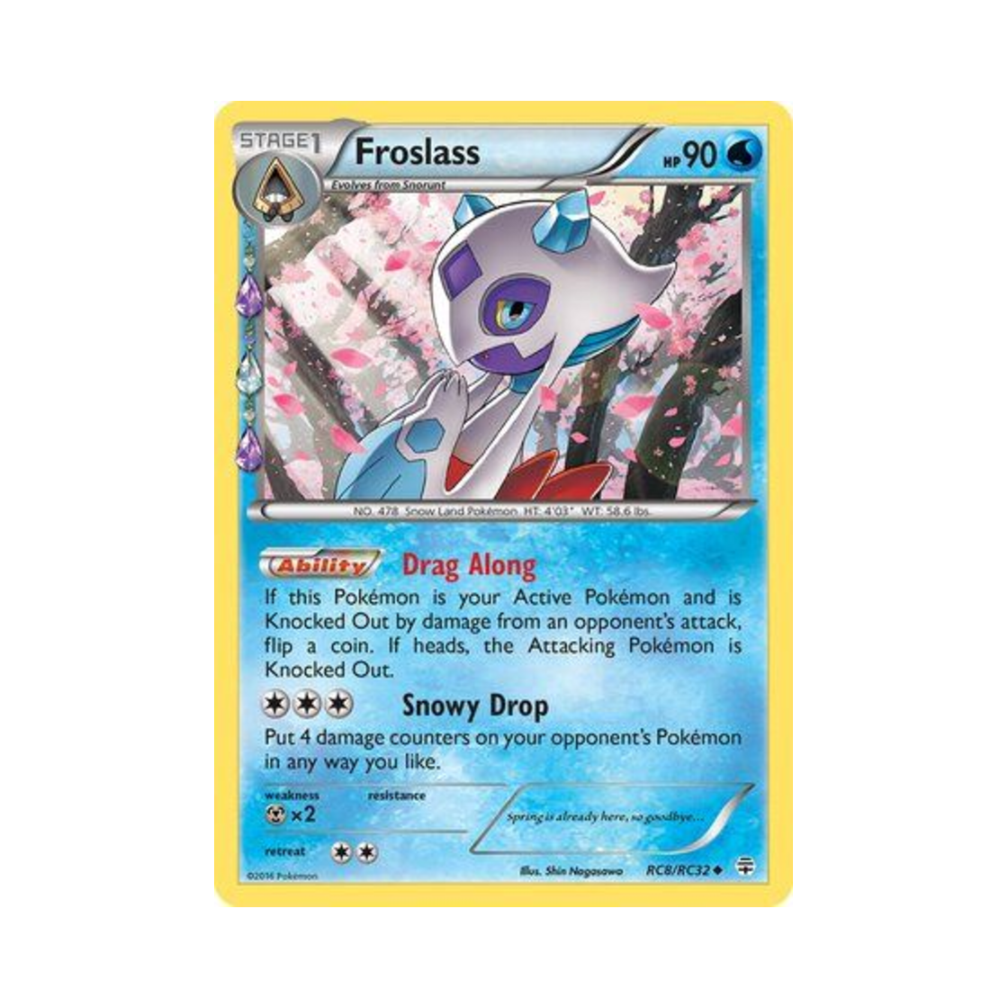 포켓몬 TCG 눈여아 U 제네레이션즈 (영문판)(Pokemon TCG Froslass U Generations (English Ver.)) - 1