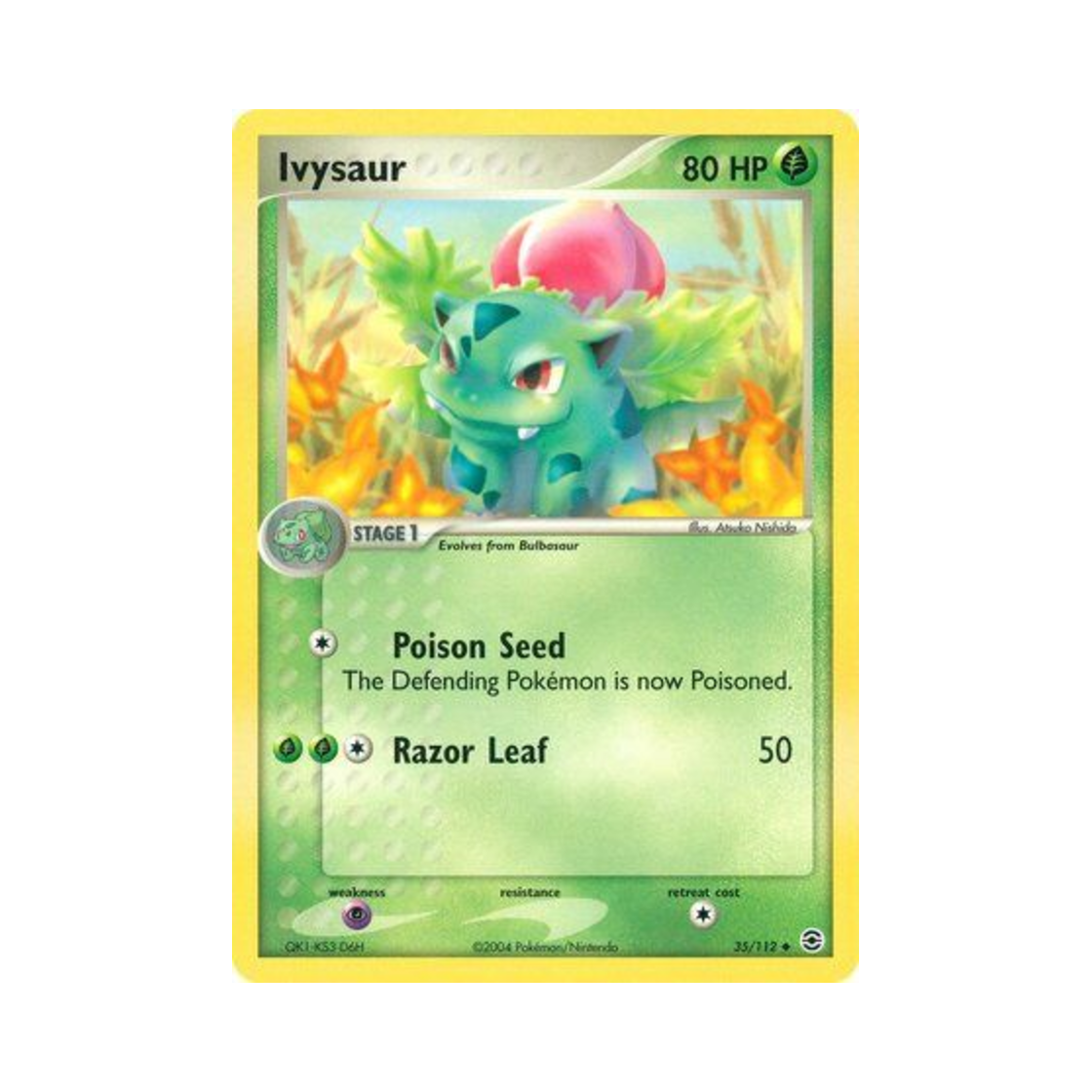 포켓몬 TCG 이상해풀 U EX 파이어레드 & 리프그린 (영문판)(Pokemon TCG Ivysaur U EX FireRed & LeafGreen (English Ver.)) - 1
