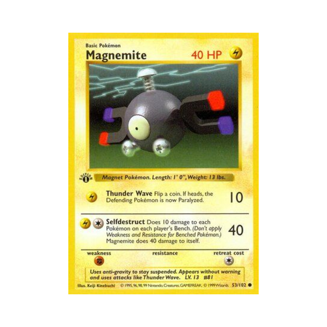 포켓몬 TCG 코일 C 베이스 세트 (영문판)(Pokemon TCG Magnemite C Base Set (English Ver.)) - 1