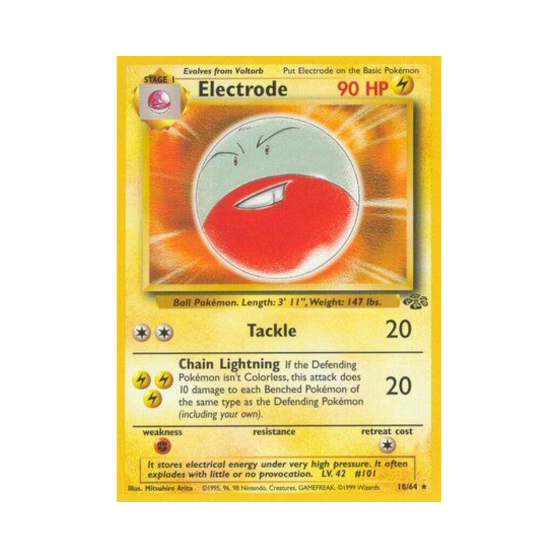 포켓몬 TCG 붐볼 R 정글 (영문판)(Pokemon TCG Electrode R Jungle (English Ver.)) - 1