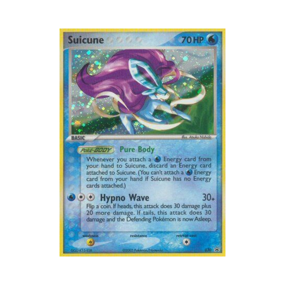 포켓몬 TCG 스이쿤 P 닌텐도 프로모카드 (영문판) | Pokemon TCG | KREAM