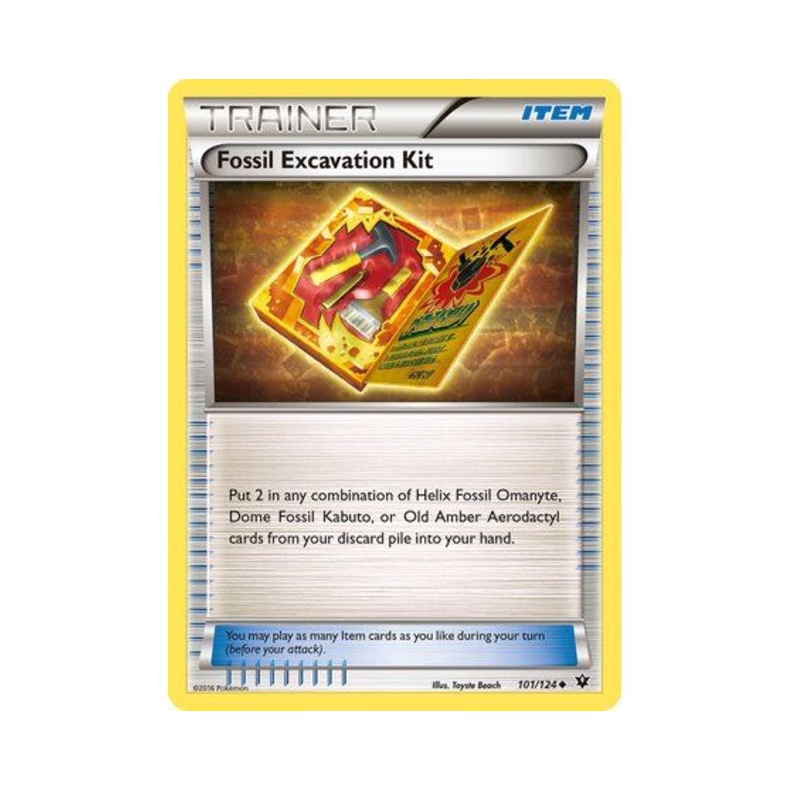 포켓몬 TCG 화석채굴키트 U 페이츠 컬라이드 (영문판)(Pokemon TCG Fossil Excavation Kit U Fates Collide (English Ver.)) - 1