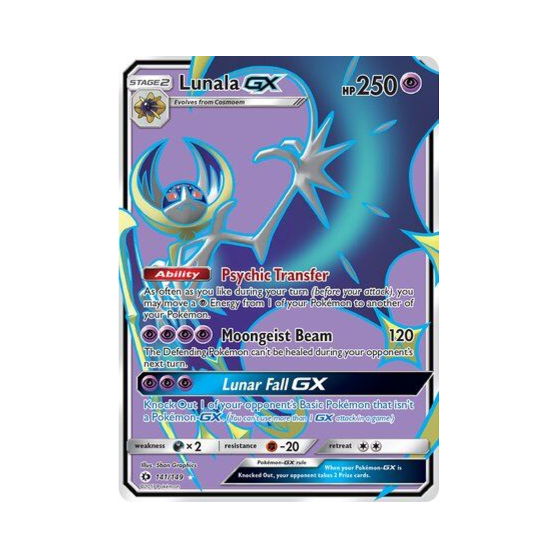 포켓몬 TCG 루나아라 GX RU 썬 & 문 (영문판)(Pokemon TCG Lunala GX RU Sun & Moon (English Ver.)) - 1