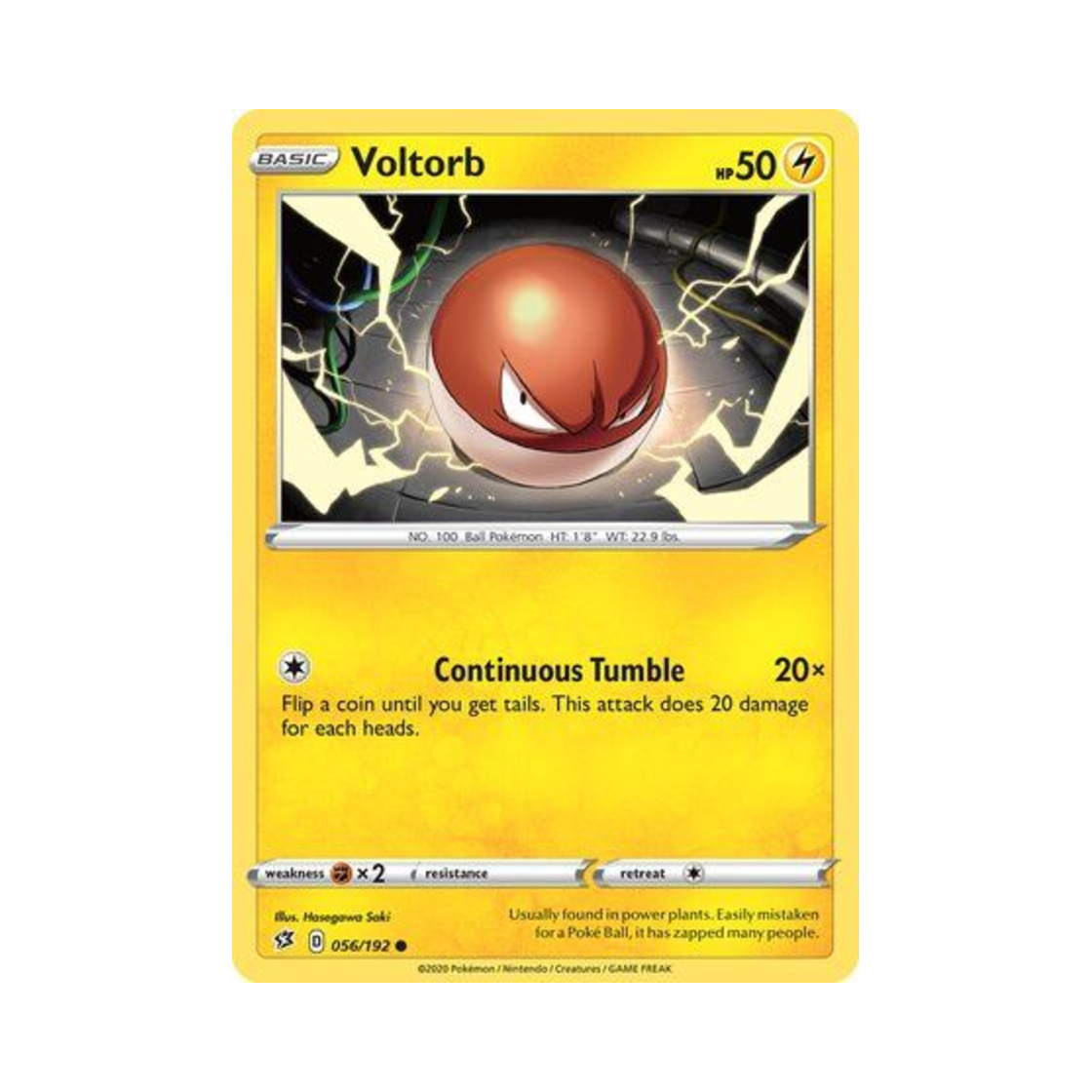 포켓몬 TCG 찌리리공 C 레벌 크래시 (영문판)(Pokemon TCG Voltorb C Rebel Clash (English Ver.)) - 1