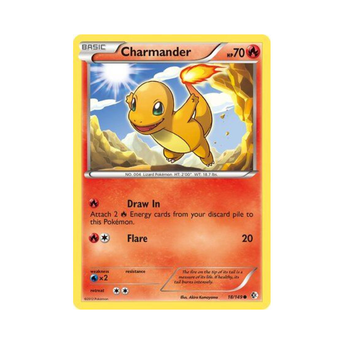 포켓몬 TCG 파이리 C 바운더리스 크로스드 (영문판)(Pokemon TCG Charmander C Boundaries Crossed (English Ver.)) - 1