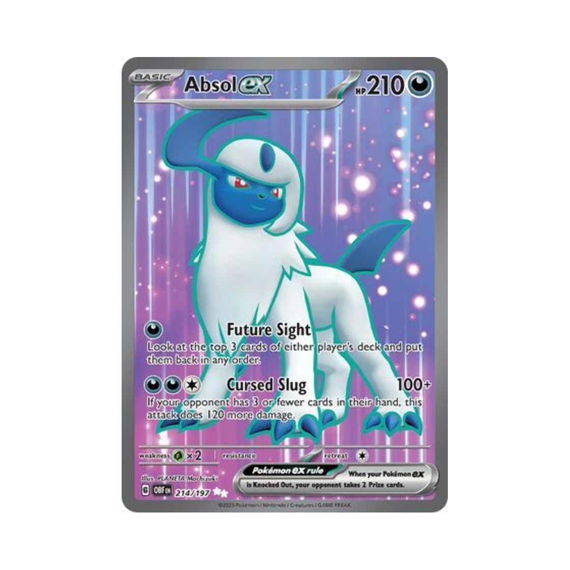 포켓몬 TCG 앱솔 ex UR 옵시디언 플레임즈 (영문판)(Pokemon TCG Absol ex UR Obsidian Flames (English Ver.)) - 1