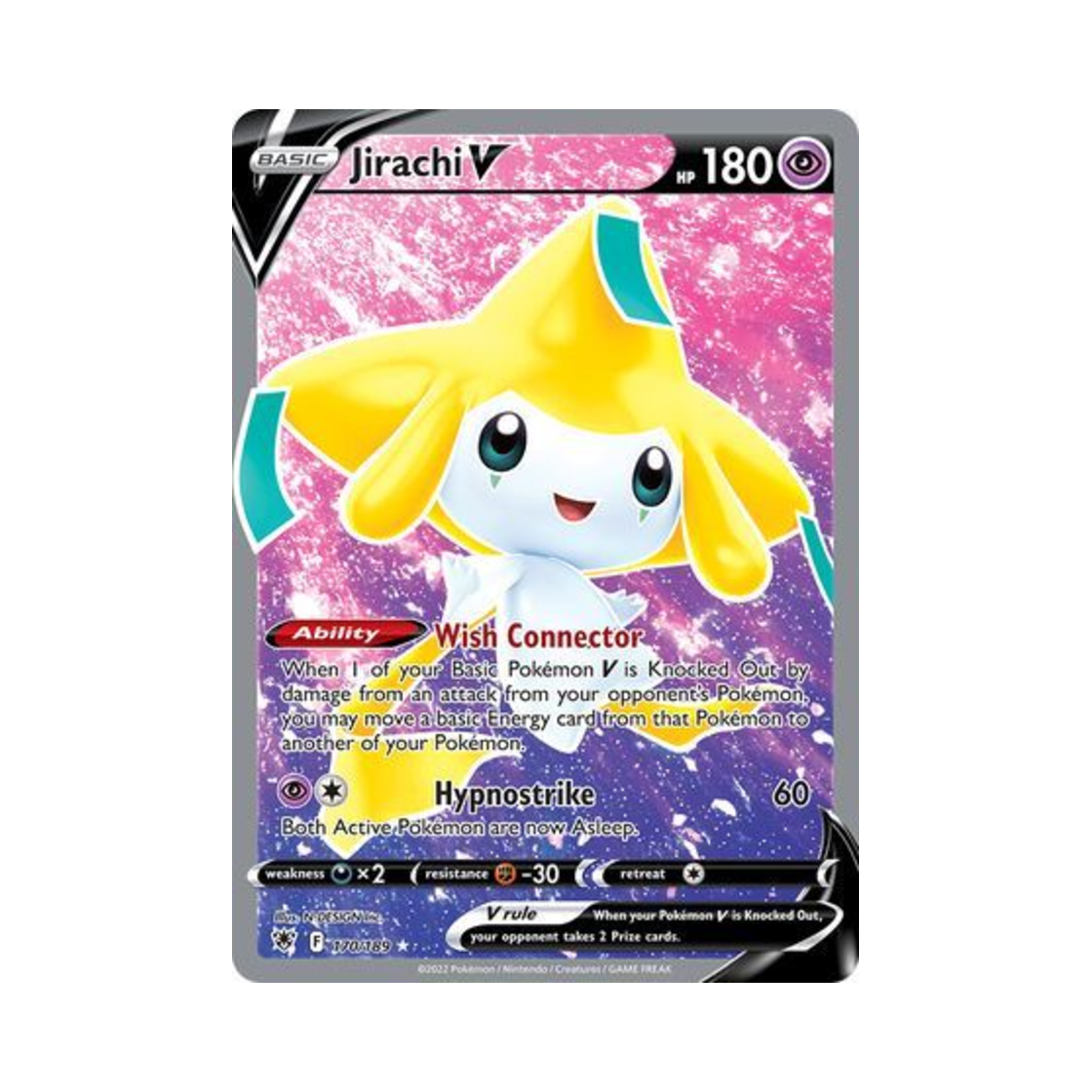 포켓몬 TCG 지라치 V RU 아스트랄 레디안스 (영문판)(Pokemon TCG Jirachi V RU Astral Radiance (English Ver.)) - 1
