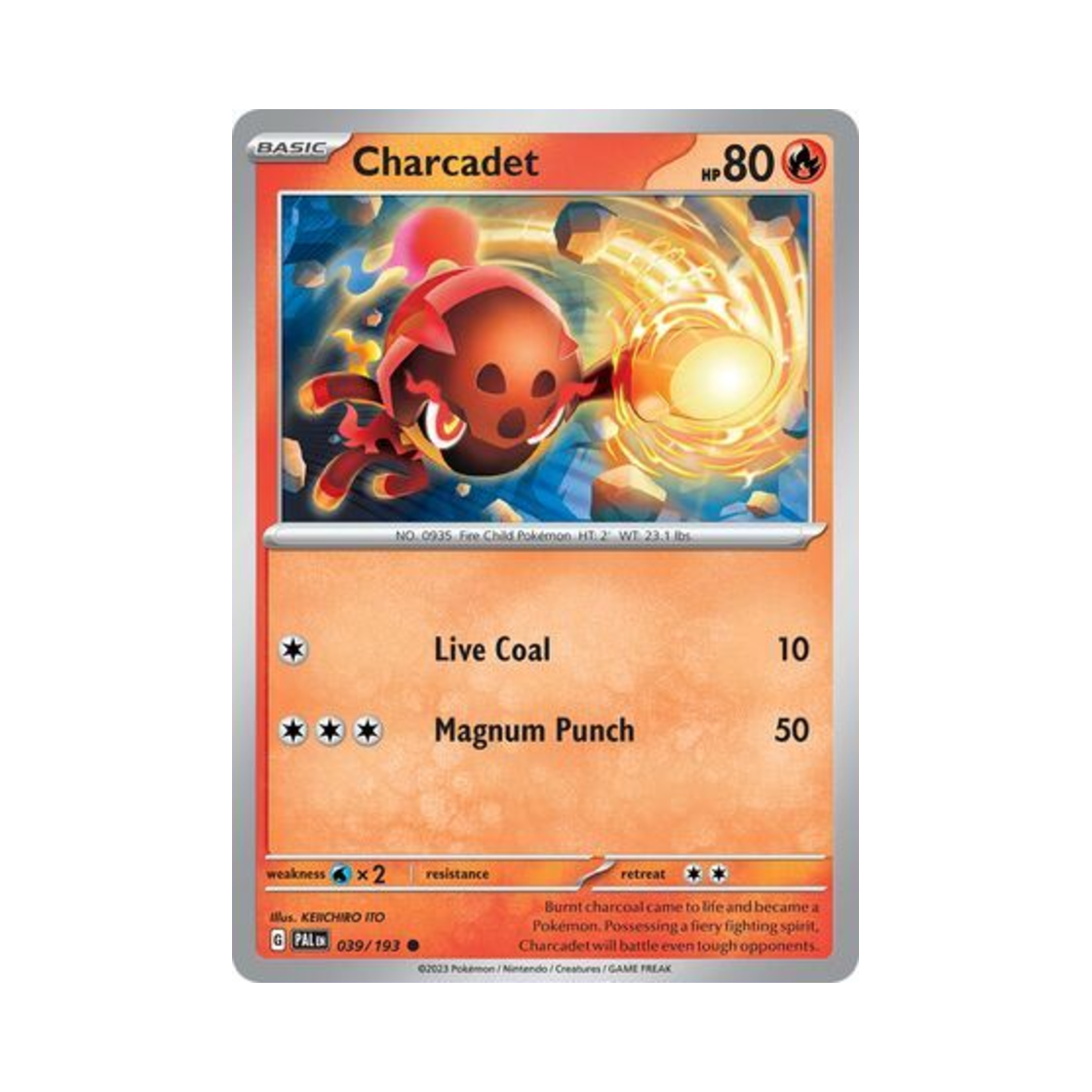 포켓몬 TCG 카르본 C 팔데아 이볼브드 (영문판)(Pokemon TCG Charcadet C Paldea Evolved (English Ver.)) - 1