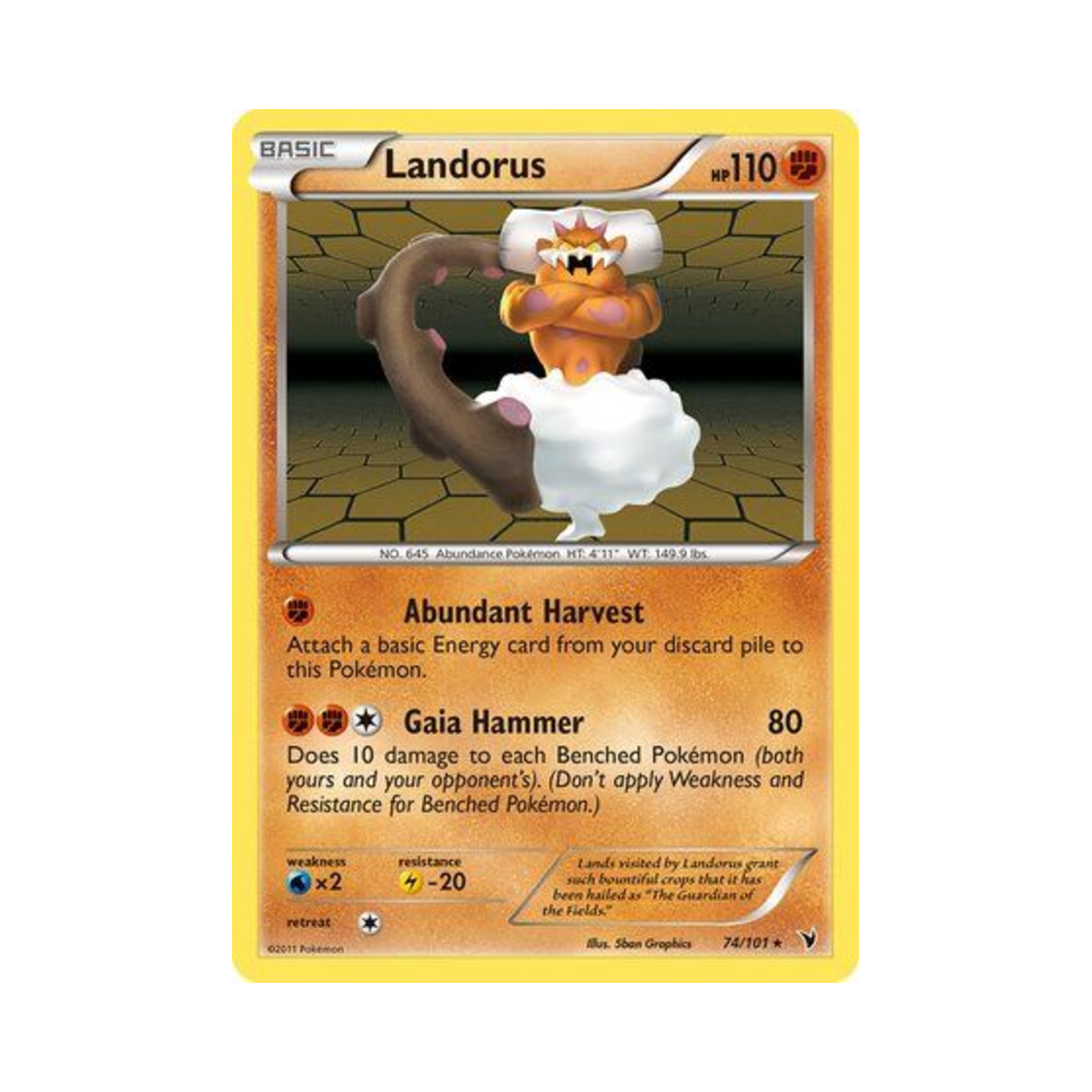 포켓몬 TCG 랜드로스 RH 노블 빅토리스 (영문판)(Pokemon TCG Landorus RH Noble Victories (English Ver.)) - 1