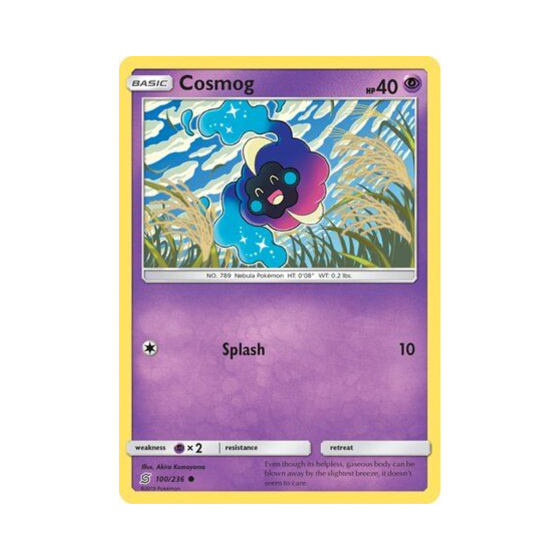 포켓몬 TCG 코스모그 C 유니파이드 마인즈 (영문판)(Pokemon TCG Cosmog C Unified Minds (English Ver.)) - 1