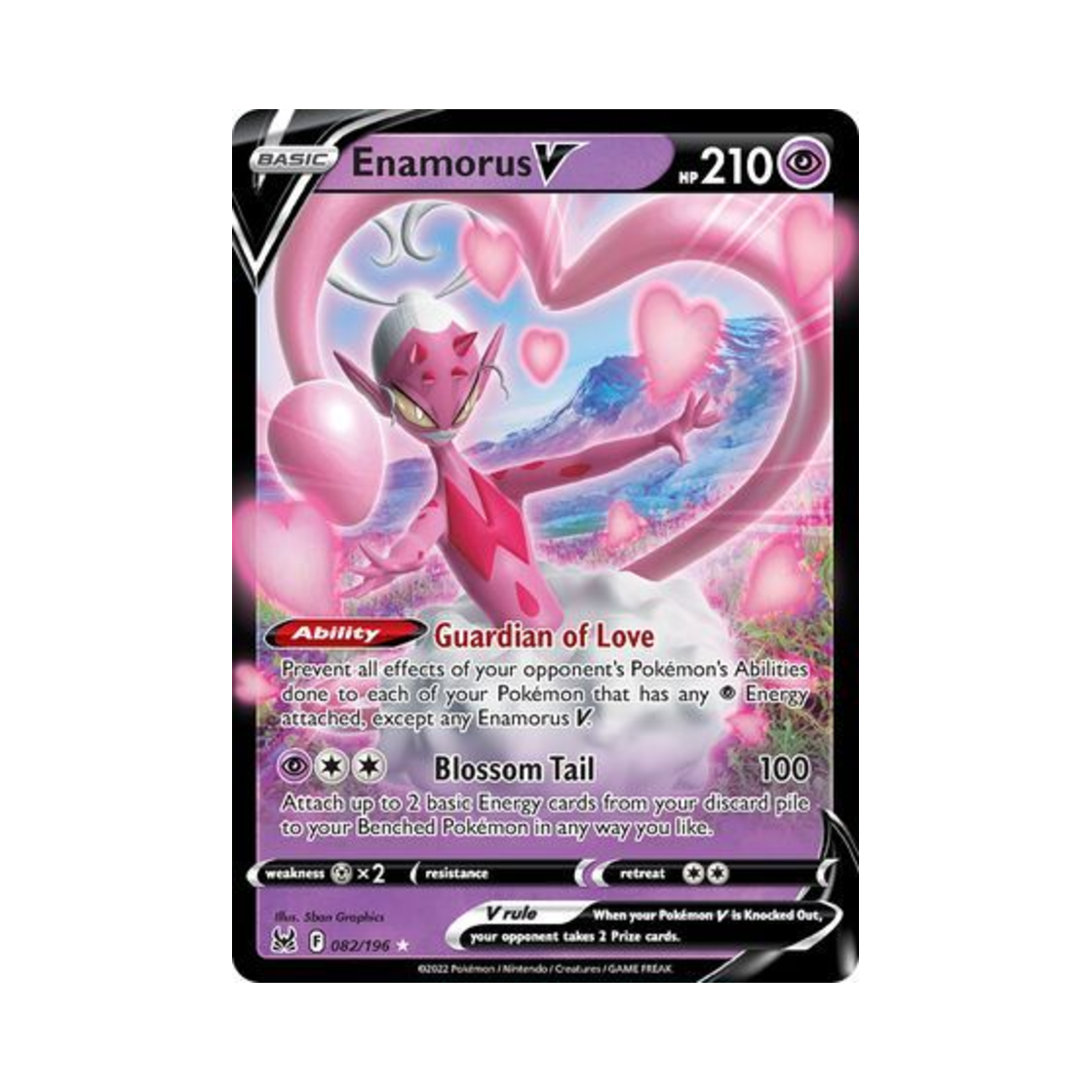 포켓몬 TCG 러브로스 V HRV 로스트 오리진 (영문판)(Pokemon TCG Enamorus V HRV Lost Origin (English Ver.)) - 1
