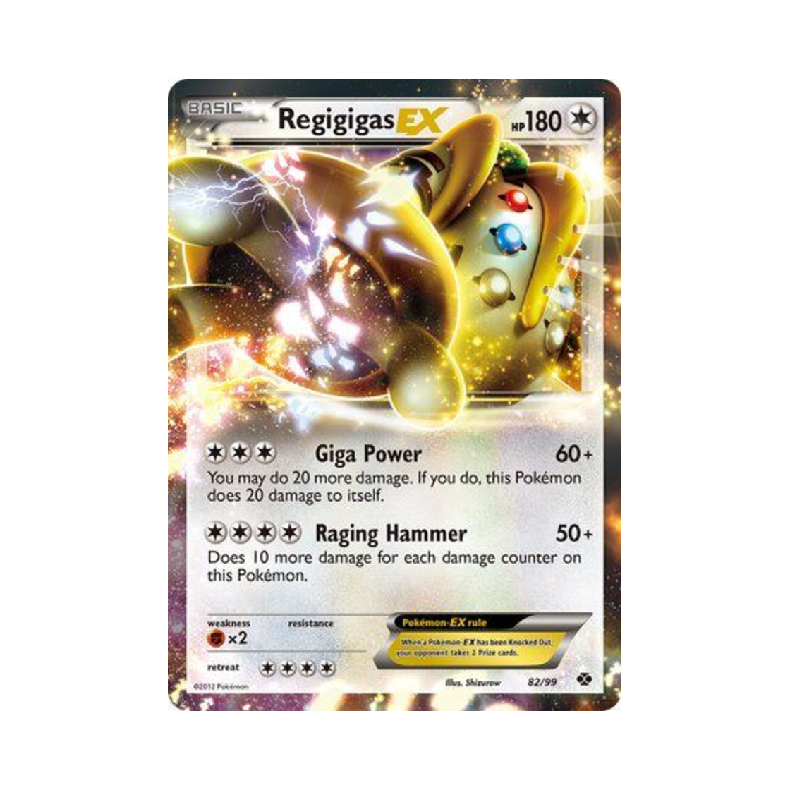 포켓몬 TCG 레지기가스 ex RHE 넥스트 데스티니스 (영문판)(Pokemon TCG Regigigas ex RHE Next Destinies (English Ver.)) - 1