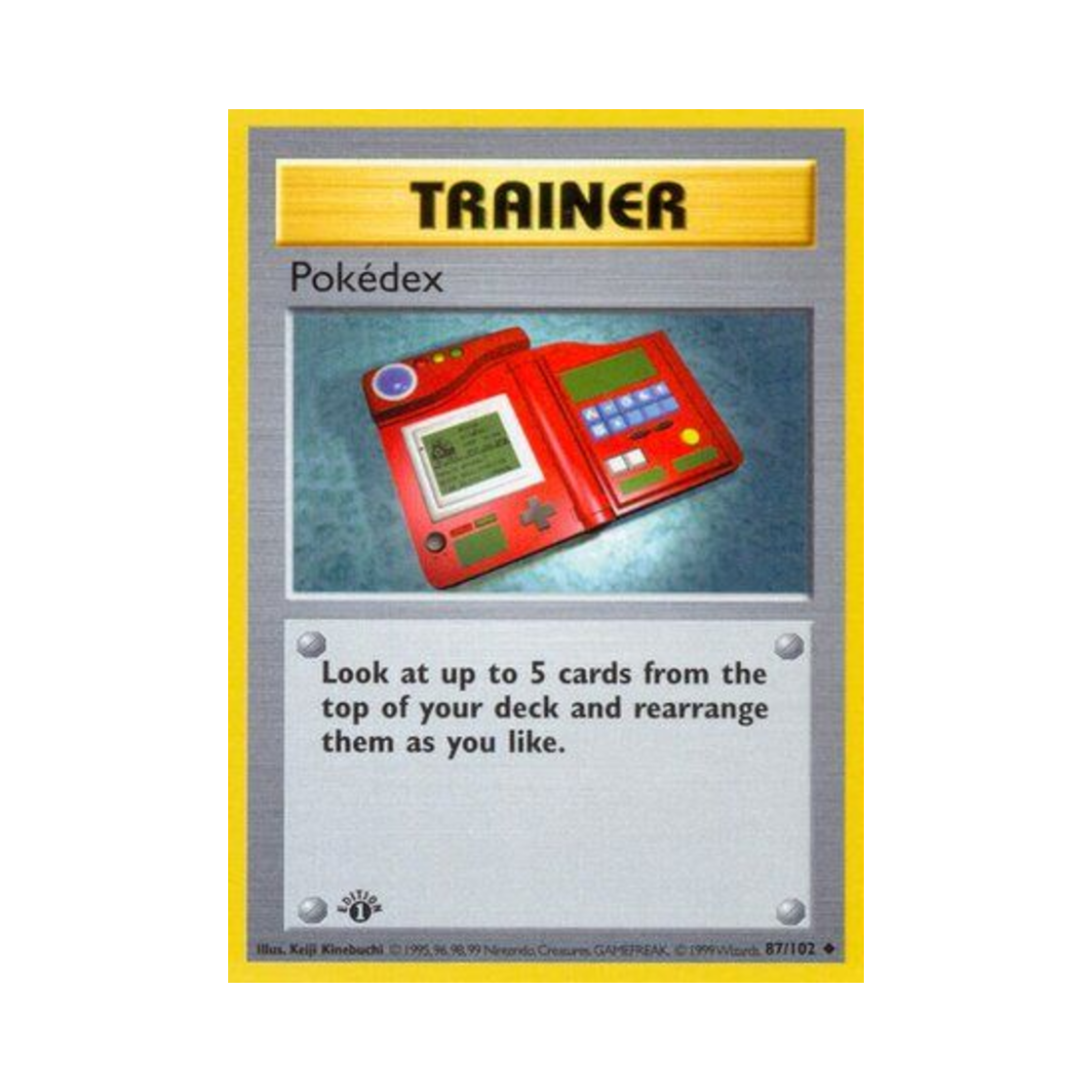 포켓몬 TCG 포켓몬 도감 U 베이스 세트 (영문판)(Pokemon TCG Pokedex U Base Set (English Ver.)) - 1