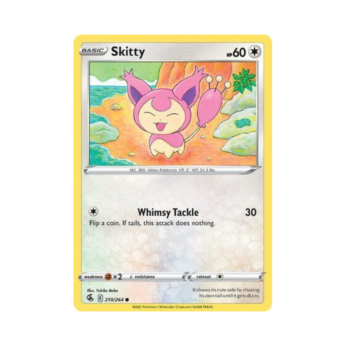 포켓몬 TCG 에나비 C 퓨전 스트라이크 (영문판)(Pokemon TCG Skitty C Fusion Strike (English Ver.)) - 1