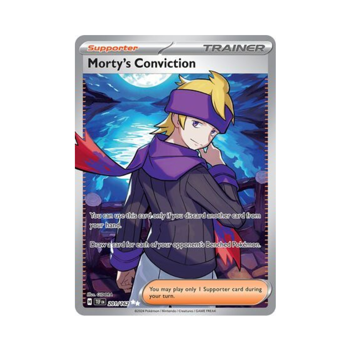 포켓몬 TCG 유빈의 신념 UR 템포럴 포시스 (영문판)(Pokemon TCG Morty's Conviction UR Temporal Forces (English Ver.)) - 1