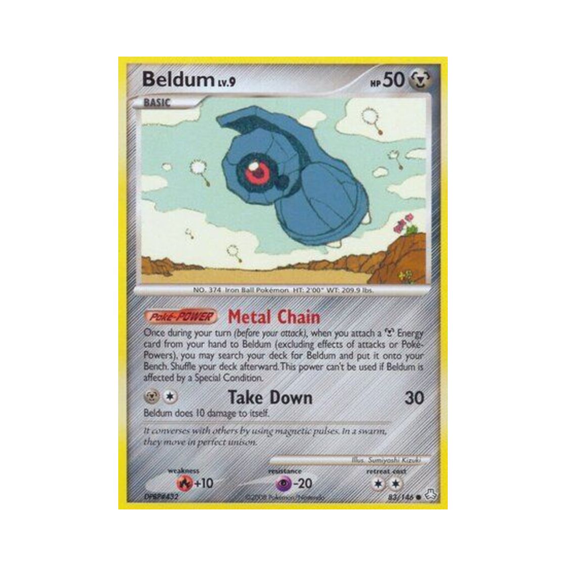 포켓몬 TCG 메탕 C 레전드 어웨이크드 (영문판)(Pokemon TCG Beldum C Legends Awakened (English Ver.))