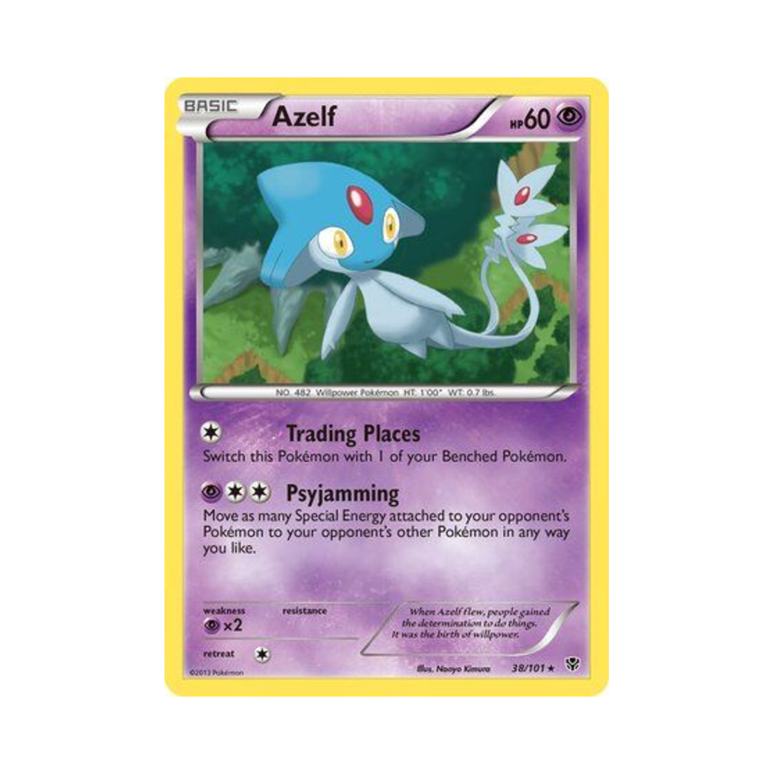 포켓몬 TCG 아그놈 R 플라스마 블라스트 (영문판)(Pokemon TCG Azelf R Plasma Blast (English Ver.)) - 1