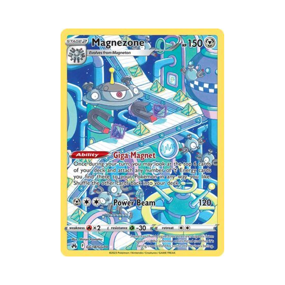 포켓몬 TCG 자포코일 R 크라운 제니스 (영문판)(Pokemon TCG Magnezone R Crown Zenith (English Ver.)) - 1