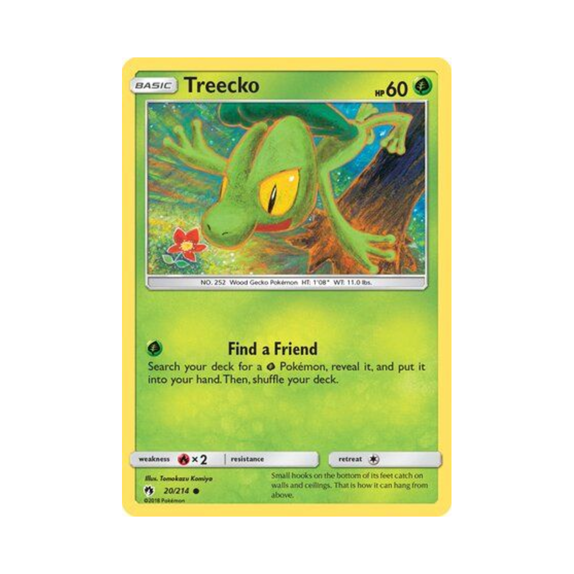 포켓몬 TCG 나무지기 C 로스트 썬더 (영문판)(Pokemon TCG Treecko C Lost Thunder (English Ver.)) - 1